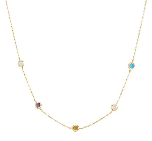 Five-Colored Star Love Pentagram Necklace