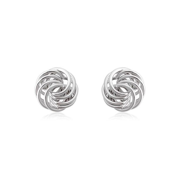 Openwork Wrapped Earrings