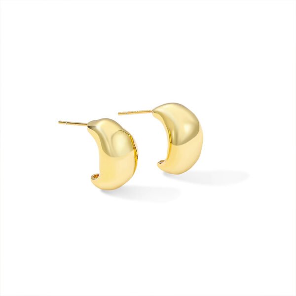 Freedom-feeling C-ring earrings