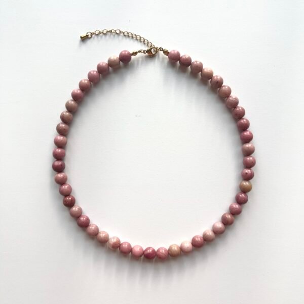 Aisha Rose Natural Stone Necklace