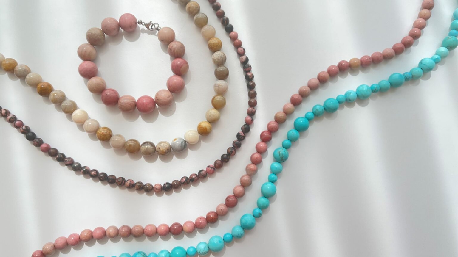 Timeless, Niche Natural Stone Necklaces